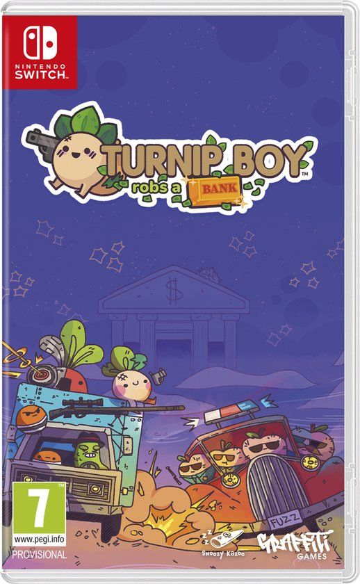 Turnip Boy Robs A Bank - Nintendo Switch - Standard Edition - PAL