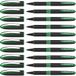 Schneider 183604 One Sign rollerbalpen, onuitwisbaar, lijndikte 1,0 mm, groen, pak van 10