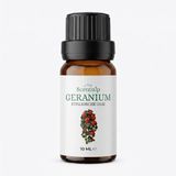 Scentulp Geranium Etherische Olie, 10 ml, Biologisch, voor Aromatherapie, Huidverzorging en Diffuser