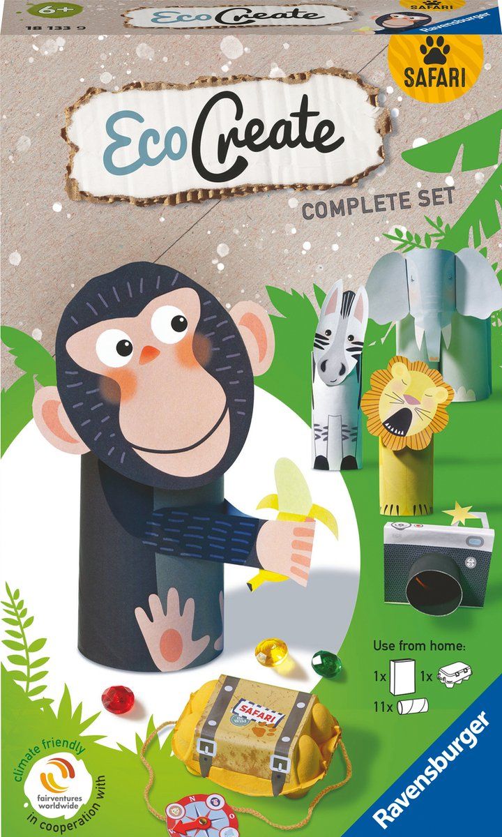 Ravensburger Eco Create Safari - Multicolor - Karton - 4005556181339