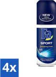 Fa - Sport - Déodorant Roller - Energizing Fresh - 50 ml - 4 pièces