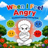 When I Get Angry: A Calming & Emotional Learning Coloring Book for Kids Ages 4–8