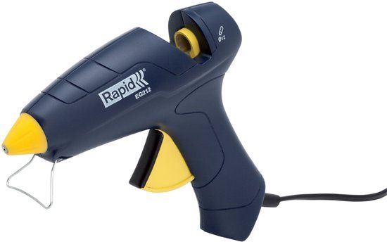 Rapid EG212 Lijmpistool - Bedraad - 20W - 12mm - Blauw