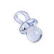 Mopec K126.03 - Blue Transparent Pacifier Small - 144 Pieces, Bag-1 Bag