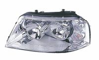 TarosTrade 37-0422-L-40334 elektrische koplamp chroom met motor links