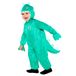 Amscan - Kinderkostuum Peppa Pig als dinosaurus, overall met capuchon, dier, serie, themafeest, carnaval