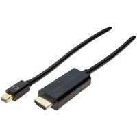 Exertis Connect - Mini DisplayPort to HDMI Adapter Cable - 2m - White - Active