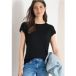 Chemise à manches courtes et fronces