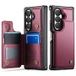 Samsung Étui Galaxy Z Fold8 Ultra Caseme C22 avec porte-cartes RFID - Rouge