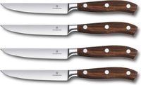 Victorinox Grand-Maitre Rosewood steakmessenset 4-delig Bruin RVS Hout Roestvrijstaal 12 cm