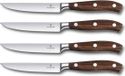 Victorinox Grand-Maitre Rosewood steakmessenset 4-delig Bruin RVS Hout Roestvrijstaal 12 cm
