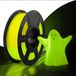 PLA-filament luminescent - filament pour imprimante 3D - 1 kg - 1,75 mm - Tolérance ±0,02 mm - Luminescent - Jaune vif