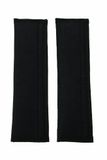 IWH Autogordel Polster Alcantara Zwart - 2 Stuks