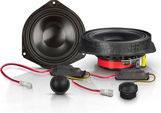 Emphaser EM-FTF2 - Speakers pasklaar - Fiat Ducato, Peugeot Boxer, Citroen Jumper - 2 Weg Composet - 50 Watt RMS