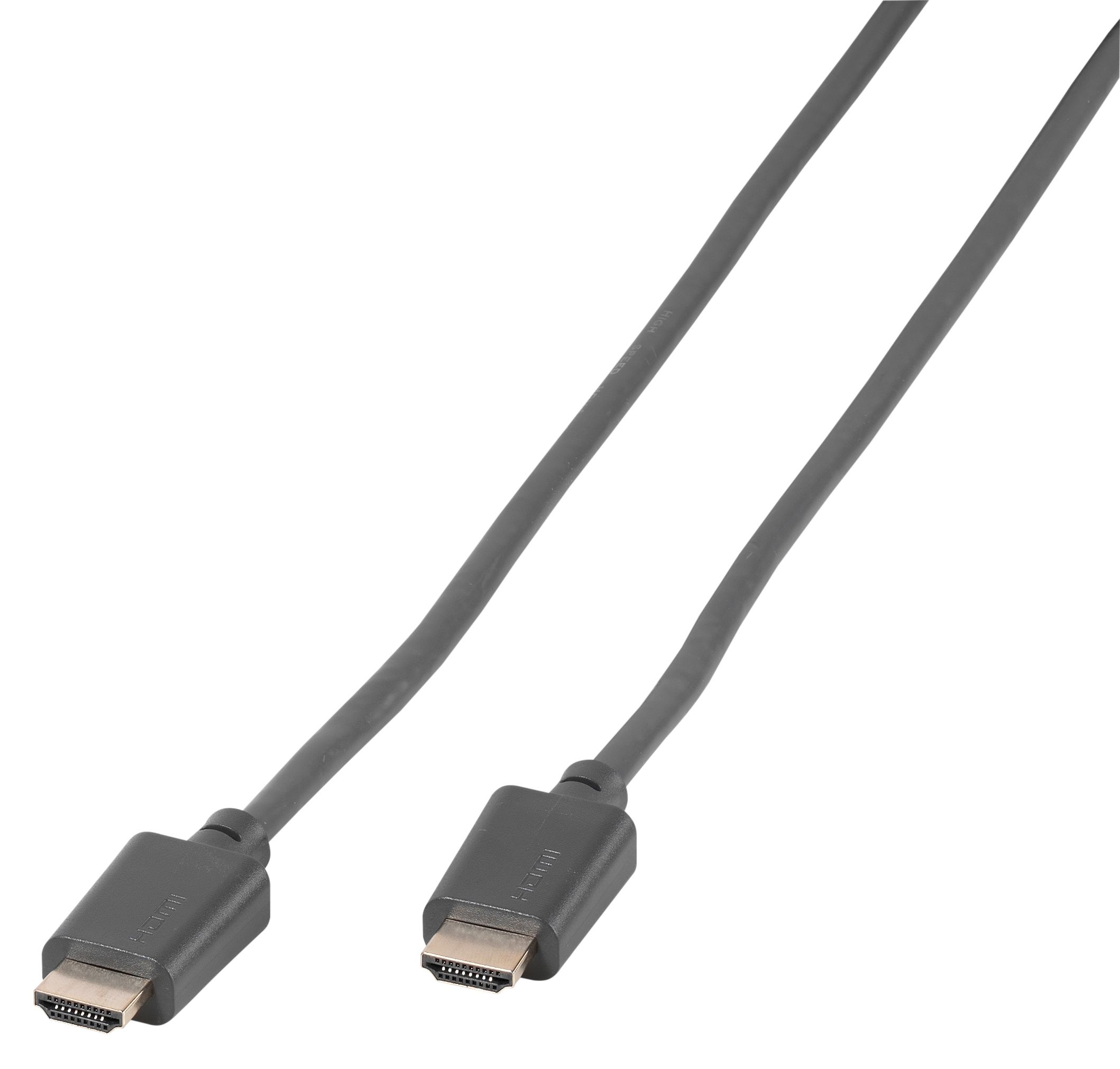 Vivanco High Speed HDMI Cable - 3m - Grey