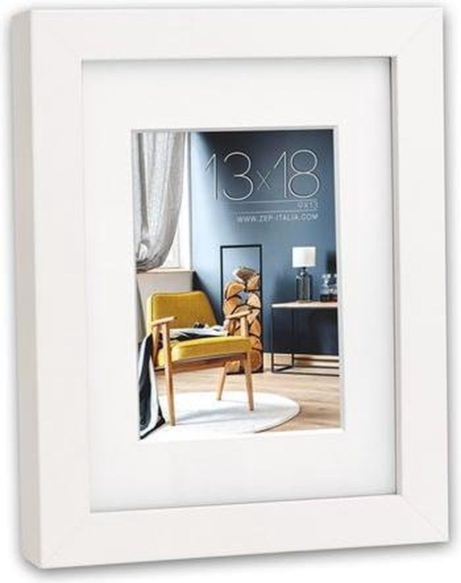 Zep Fotolijst V5934W Niki White 20x30 / 30x40 cm