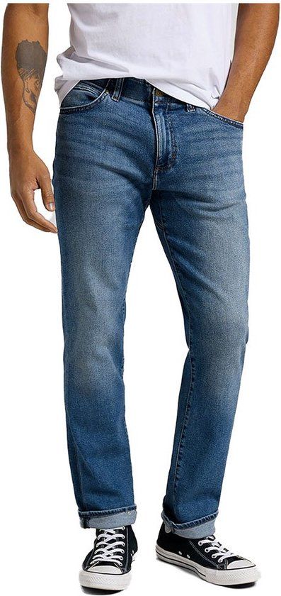 LEE Extreme Motion Straight Jeans - Heren - W34 X L34 - General - 2023