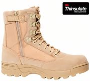 Brandit - Tactical Zipper Boots Veterlaars - 43 Shoes - Creme