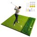 Golf Tapis d'entraînement, 150 x 120 cm, avec accessoires