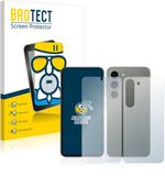 BROTECT - Screenprotector voor Samsung Galaxy S23 (Voor+Achter) - Folie Beschermfolie Beschermglas matte