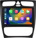 Happiq Autoradio met Bluetooth et CarPlay pour Mercedes-Benz C-Klasse / CLK-Klasse (W203 / W209 / S203 / A209 / W168) - Convient pour Apple et Android - Stéréo - Navigation - 2Go 32Go