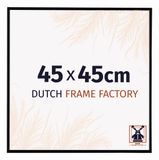 Dutch Frame Factory Fotolijst 45x45 cm - Kunststof - Zwart Mat - Easy