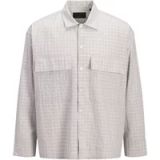 JACK & JONES Overhemd 'JPRBLATRAVIS' zilvergrijs