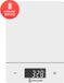 Kitchenwell Digitale Precisie Keukenweegschaal – Weegschaal Keuken - 1gr - 15kg – Tarra Functie - batterij - Wit