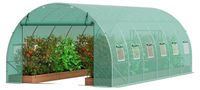 VEVOR tunnelkas koudframe tomatenhuis 590x295x198cm groen