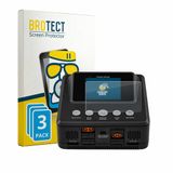 BROTECT - Screenprotector voor Spektrum Smart Charger S450 G2 - Folie Beschermfolie Beschermglas matte 3 Stuks