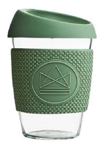 Neon Kactus koffieglas 340 ml groen