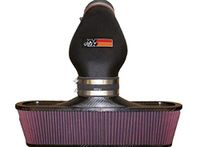 K&N Aircharger Kit compatibel met Chevrolet Corvette V8-6.0L 2006-2007 (63-3052)