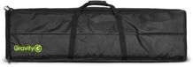 Gravity GBGMSPB4B Transport Bag for 4 Microphone Stands with Plate