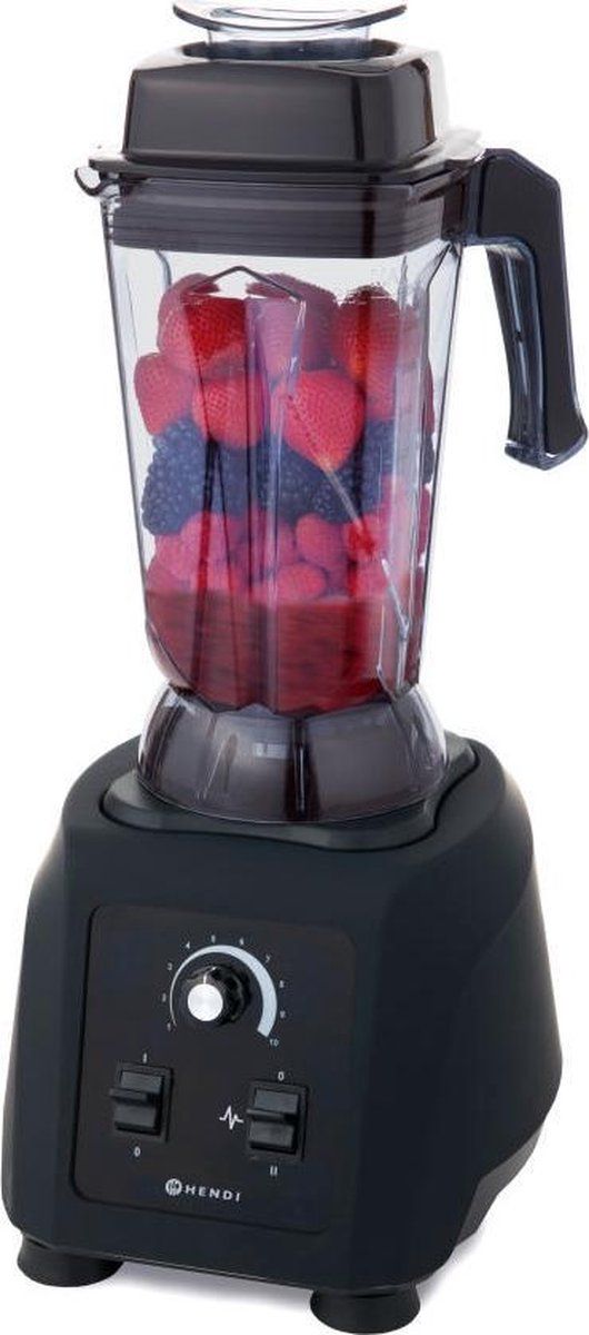 Hendi Krachtige Blender Professional - 2,5 Liter kan - rvs