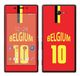 Royal Muurtattoo RS. 73175 zelfklevend voor Sony Xperia M2 met motief België Champion Wereld
