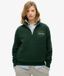 Superdry Sweat en Polaire à col Camionneur Country Club Vert Taille : 42