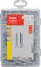 Fischer ProfiBox - plug SX Plus 6 en 8 S met schroeven - 160 stuks