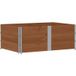 Maison Exclusive - Jardinière marron, 150x100 cm, pin massif