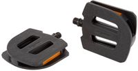 Ergotec Pedaalset 9/16 EP-S met EP-lagers 105 x 100 mm - zwart