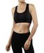 FALKE Dames Sportbeha Madison Low Support With Pads W Sb Zwart XS