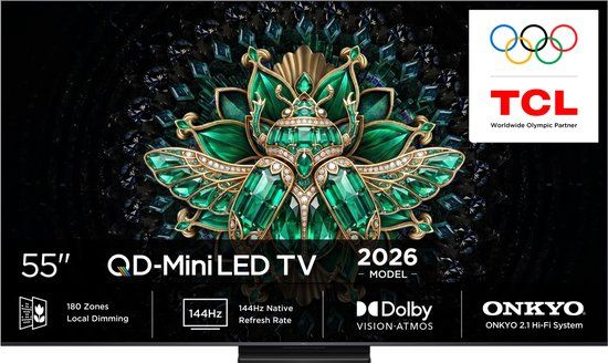 TCL MQLED75L / LED-LCD screen / 55 inch / 2026
