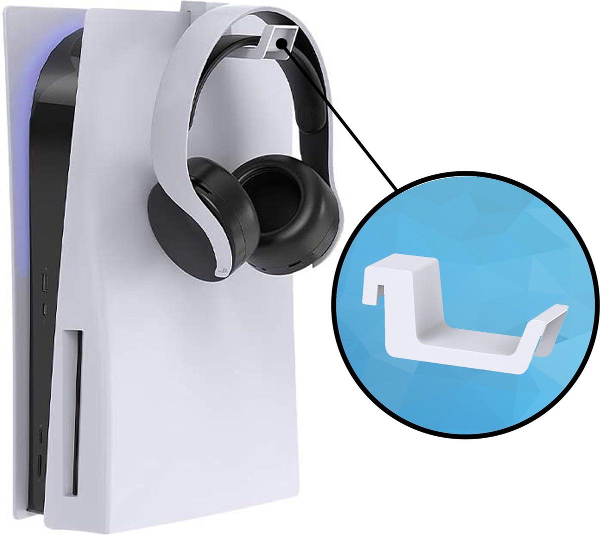 YONO Headset Houder voor Playstation 5 - Wit