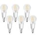 Osram 6 x LED Filament Tropfen 5W = 40W E14 klar 470lm GlowDim warmweiß 2200K-2700K DIMMBAR