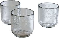 Loberon Windlicht set van 3 Selhild helder