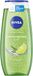NIVEA Lemongrass & Oil douchegel, pH-huidneutrale verzorgende douchegel met verkwikkende citroengras-geur, verwennende douche met voedende olieparels (250 ml)