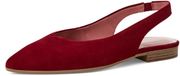 Tamaris Dames Slingpumps 1-29402-46 559 Rood Leer Blokhak Puntige neus