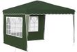 vidaXL Pop-up Feesttent 288 x 288 x 245 cm Groen Oxford Stof