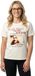 Pepe Jeans Brina T-shirt Korte Mouwen Vrouw M Mousse White Katoen Printopdruk Regular Fit Casual