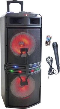 INOVALLEY MS02XXL Karaoke-trolleyluidspreker - Bluetooth -1000W