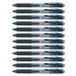 Pentel BLN105 Gel Ink Rollerball pennen met Click Top 0,25 mm lijn en 0,5 mm bal diameter 12 mm zwart, 1 stuk